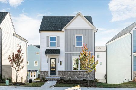 New construction Single-Family house 1381 Creek View Lane Nw, Atlanta, GA 30318 The Camile- photo 0