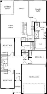 New construction Single-Family house 9762 W Larson St, Marana, AZ 85658 plan Garnet - image