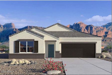 New construction Single-Family house 28219 N Platinum Drive, San Tan Valley, AZ 85143 Blackstone- photo 0