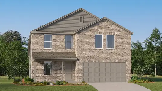 New construction Single-Family house 10610 Red Shiner Dr, San Antonio, TX 78224 plan Sherman - image