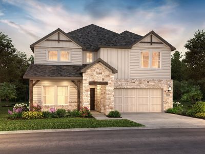 New construction Single-Family house 10929 Cottonbowl Dr, Fort Worth, TX 76179 plan The Beckley - image