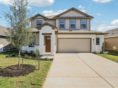 New construction Single-Family house 220 Amethyst Dr, Kyle, TX 78640 plan The Reynolds (890) - image
