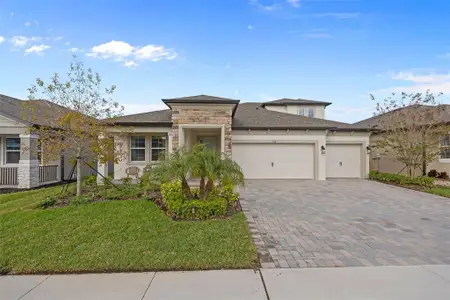 New construction Single-Family house 7741 Notched Pine Bnd, Wesley Chapel, FL 33545 - image