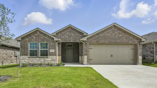 New construction Single-Family house 2914 Drury Ln, Ennis, TX 75119 plan Denton - image