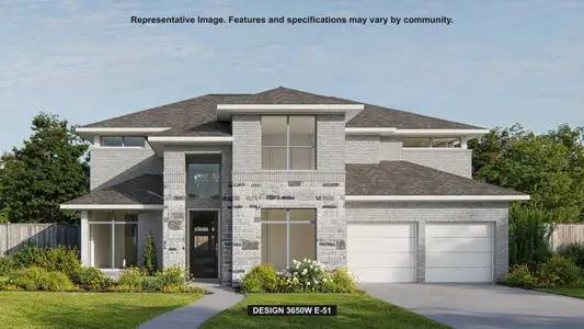 New construction Single-Family house 460 Soaring Sparrow Trl, Katy, TX 77493 plan 3650W - image