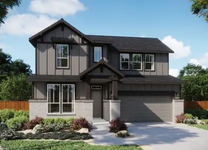 New construction Single-Family house 214 San Saba Dr, Buda, TX 78610 plan Henley - image