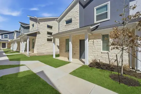 New construction Townhouse house 500 Municipal Dr, Unit 401, Leander, TX 78641 - image