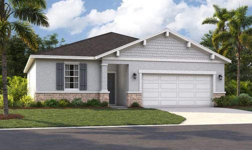 New construction Single-Family house 9217 Harris Hawk Dr, Leesburg, FL 34788 plan The Portland - image