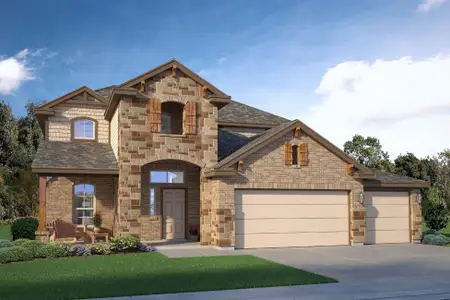 New construction Single-Family house 1013 Sydney Blvd, Thorndale, TX 76577 plan Sonoma - image