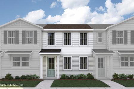 New construction Townhouse house 95 Barton Creek Dr, St. Johns, FL 32259 Burbank- photo 0