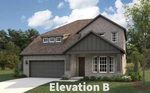 New construction Single-Family house 2919 Gabbro Wy, Sherman, TX 75092 plan Portico - image