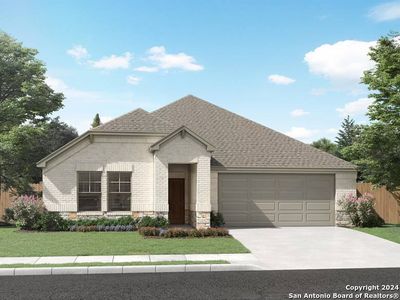 New construction Single-Family house 243 Cherry Creek, Cibolo, TX 78108 The Fitzhugh (C402)- photo 0