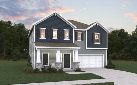 New construction Single-Family house 210 Green Pasture Rd, Fountain Inn, SC 29644 plan Wayfare - image