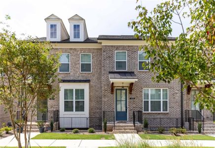 New construction Townhouse house 628 Skytop Drive, Cumming, GA 30040 The Garwood- photo 0