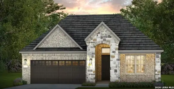 New construction Single-Family house 2263 Baretta Ln, New Braunfels, TX 78132 plan Prosperity - image