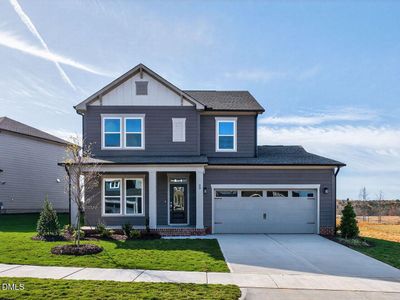 New construction Single-Family house 29 Rainbrook Cv, Fuquay Varina, NC 27526 plan The Redbud - image
