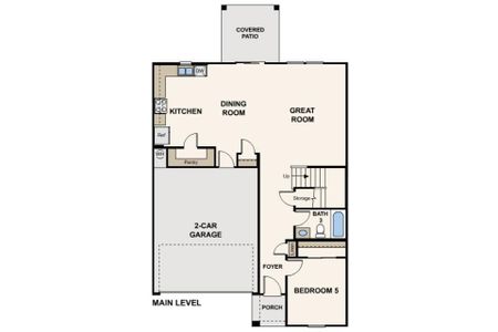 New construction Single-Family house 14247 E Caudata Wy, Vail, AZ 85641 plan Highland - image