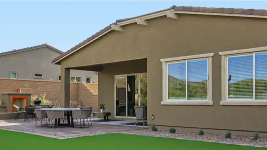 New construction Single-Family house 14015 N Crooked Creek Dr, Marana, AZ 85658 plan Outlander - image