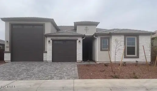 New construction Single-Family house 3244 N 202Nd Gln, Buckeye, AZ 85396 Deacon- photo 0