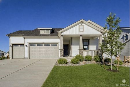 New construction Single-Family house 5552 Stone Harbor Dr, Elizabeth, CO 80107 plan Riverbend - image