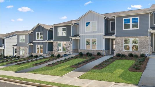 New construction Townhouse house 117 Park Ridge Cir, Emerson, GA 30137 plan The Monroe B - image
