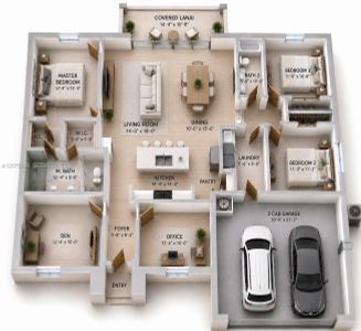 New construction Single-Family house 22482 Fortune Ave, Port Charlotte, FL 33954 - image