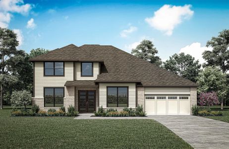 New construction Single-Family house 32514 Bluet Lake Dr, Fulshear, TX 77441 plan Wynters - image