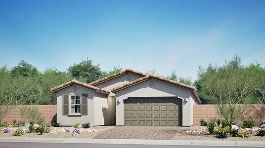 New construction Single-Family house 17121 N Vemto St, Maricopa, AZ 85138 plan Latitude Plan 3580 - image