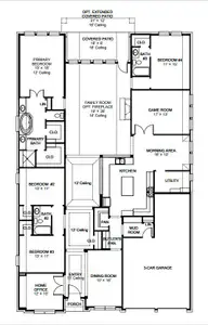 New construction Single-Family house 18811 Cornelia Fields Ln, Tomball, TX 77377 plan 3257W - image