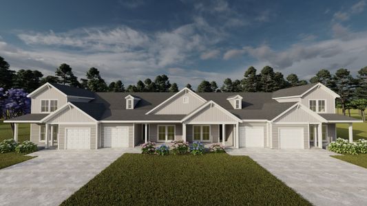 New construction Townhouse house 1011 Candleberry Dr, Grovetown, GA 30813 plan Macon 2-Bedroom - image