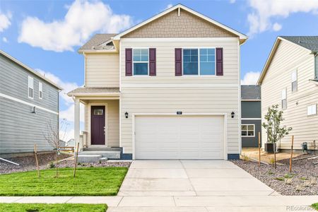 New construction Single-Family house 849 Crest Street, Lochbuie, CO 80603 - photo 0