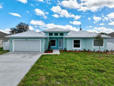 New construction Single-Family house 1714 Sw California Blvd, Port Saint Lucie, FL 34953 - photo 0