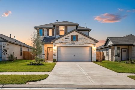 New construction Single-Family house 3036 Plateau Dr, Brookshire, TX 77423 plan Rockport - image