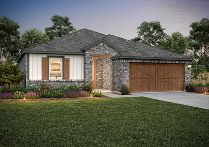 New construction Single-Family house Weatherford, TX 76088 plan St. Clair - image