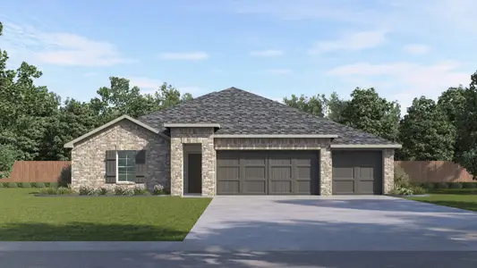 New construction Single-Family house 208 Rivers Edge Dr, Georgetown, TX 78628 plan The Westley - image