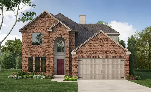 New construction Single-Family house 11032 Ondrea Ln, Willis, TX 77318 plan Stonewall - image