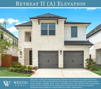 New construction Single-Family house 321 Kingsland St, Georgetown, TX 78633 plan The Retreat II - image