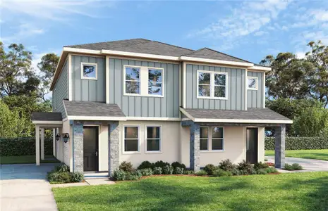 New construction Townhouse house 616 Silver Stream Ct, Brandon, FL 33511 - image