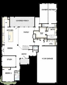 The success of a floorplan is the way you can move through it…You’ll be amazed at how well this home lives…We call it traffic patterns.