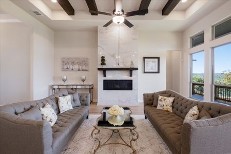 New construction Single-Family house 31180 Clover Pass, Bulverde, TX 78163 plan The Davinci - image 7