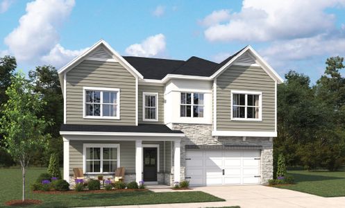 New construction Single-Family house 500 Contempo Ct, Rolesville, NC 27571 plan Caroline - image