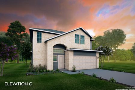 New construction Single-Family house 16307 Ginger Xing, Elmendorf, TX 78112 Lavaca- photo 0