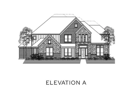New construction Single-Family house Waxahachie, TX 76065 plan The Carmelita - image