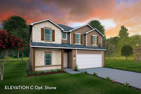 New construction Single-Family house 10731 Sky Creek Ln, Beasley, TX 77417 plan Concho - image