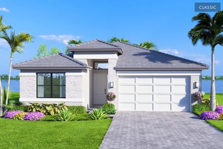 New construction Single-Family house 12320 Sw Calm Pointe Ct, Port St. Lucie, FL 34987 plan Sandpiper II - image