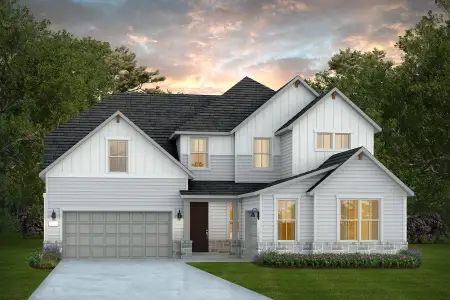 New construction Single-Family house 314 White Barn Cv, Boerne, TX 78006 plan Gillett - image