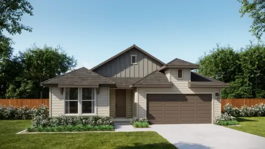 New construction Single-Family house 242 Sycamore Pines Ln, Kyle, TX 78610 plan 4006 - image