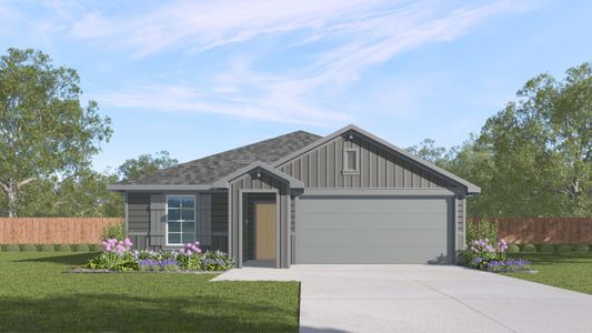 New construction Single-Family house 356 San Juan Trl, Bastrop, TX 78602 plan The Gaven - image