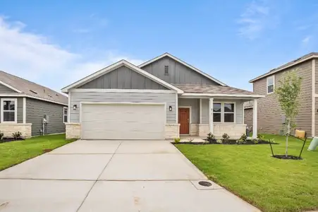 New construction Single-Family house 8642 Rucker Pond Trl, San Antonio, TX 78252 plan Bowie - 1786 - image