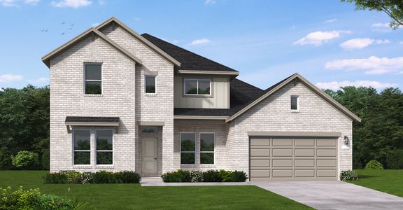 New construction Single-Family house 1417 White Daisy Ln, Andice, TX 78628 plan Willis - image